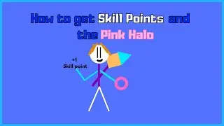 How to get Skill Points and The Pink Halo!  |  Tower Of Hell ~ Roblox