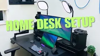 Meu setup definitivo para produtividade | Home Desk Setup 2023