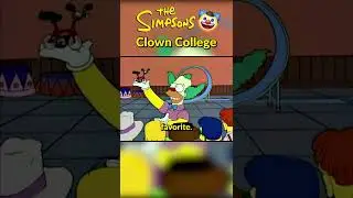 Homer Goes to Clown College | The Simpsons #shorts