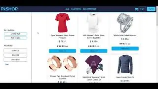 Shop App E-Commerce App using React Redux
