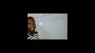 How To Solve Arithmetic Progression Questions Using Simultaneous Equations Methods.
