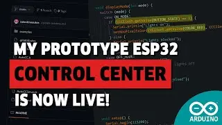 I Just Launched a Prototype ESP32 Control Center