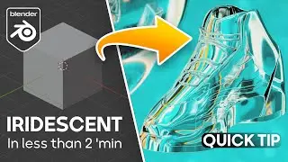Iridescent Materials in Blender (Quick Tip)