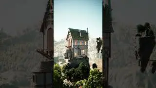 Making a witch's house in Blender