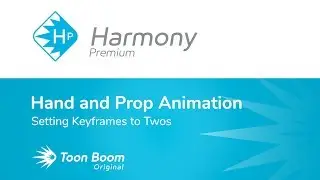 How to Set Keyframes to Twos with Harmony Premium