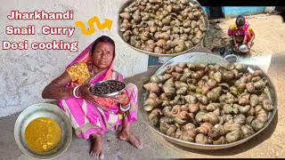 Jharkhandi Snail Curry  Recipe Desi Cooking