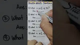Math Review: Mind Blowing Hacks/Tricks That You Need to Know Part 3