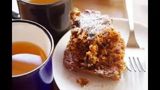 Морковный пирог, постный цельнозерновой