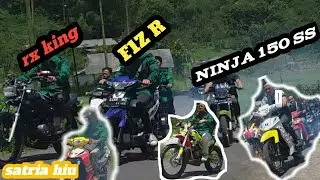 2 STROKE》banyak motor RX KING, RX SPECIAL, F1Z R, NINJA 150 , FORCE 1, SATRIA pawai akhirusanah