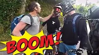 Stupid, Angry People Vs Bikers 2021 - Motorcycle vs Angry Man Compilation
