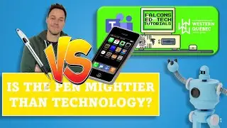 Falcons Ed Tech Tutorials: Is the Pen Mightier than Technology?