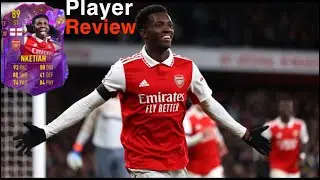 YOUR DEFENCE IS IN TROUBLE... 🎶 89 Future Stars Eddie Nketiah player review! -Fifa 23 Ultimate Team