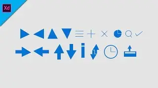 How to Design Useful Custom Icons in Adobe XD | UI Design | Adobe XD Tutorial | Icons | Custom Icons