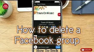 How to delete a Facebook group |