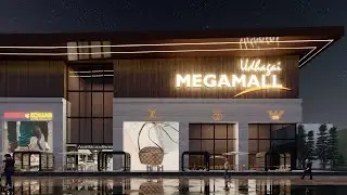 MALL DESIGN EXTERIOR WALKTHROUGH