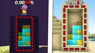 I Found Minecraft's Rarest Secret Rooms