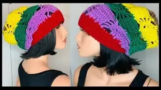 Crochet Slouchy Hat Pattern