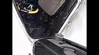 Запуск двигателя Opel Kadett E в мороз -20