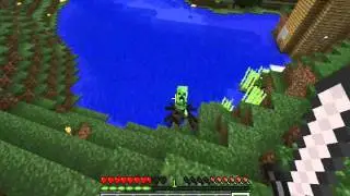 New Spider Jockey! Creeper riding spider! No Mods!!!