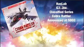HasLab G.I. Joe Classified Series Cobra Rattler Announced at SDCC!
