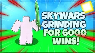 Grinding Skywars for 6000 Wins in Roblox Bedwars!🔴