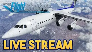 Microsoft Flight Simulator  - AUS FLIGHTS IN THE BAE 146