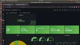 Grafana (Open source) - Criando dashboard Gráfico de latência