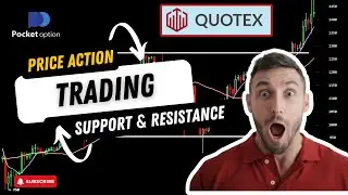 Price Action Trading S & R Level | Binary Option Trading Strategy | Pocket Option Quotex