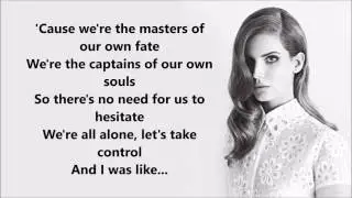Lana Del Rey ft. The Weeknd - Lust For Life (Lyrics)