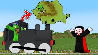 Minecraft dar Conduc Trenuri in Transilvania !