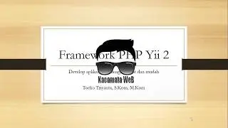 1. Pengenalan Framework Yii2 2