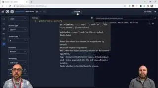 Writing the First Hello World program in Python