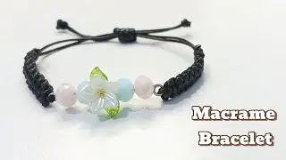 DIY Macrame Bracelet with Beads | Jawellry Making