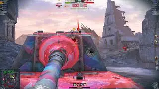 ТАКТИЧЕСКИ ПРОДУМАННЫЙ БОЙ СОВЗВОДНЫХ НА Е100 WoT Blitz