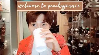 welcome to my channel: peachyjinnie [how to drink water ft. kim namjoon]