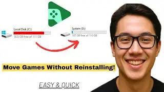 How To change Install Location On Google Play Games PC (Easy & Quick)