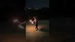 Fire Spinning Nunchuks ASMR