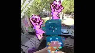 ComputerGirl First DJ Set In Mixed Reality!! // LIVE at BASSBQ 2024