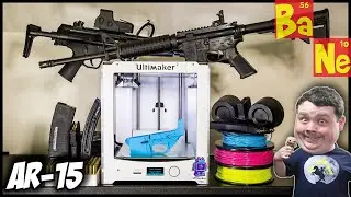 Why you shouldn't print an AR15 on a desktop 3D printer 😎 - @Barnacules