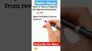 Maths Magic Trick | Maths Hack 