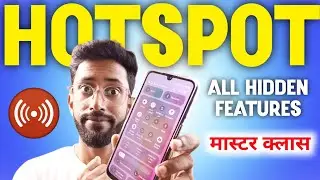 Hotspot All settings , Hotspot All Hidden Features 🔥