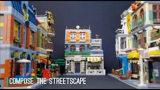 Build A Beautiful Garden Hotel-Enrich Your City!GULOGULO New Street View Compatible With LEGO Bricks