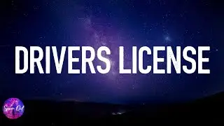 Olivia Rodrigo - drivers license (Lyric video)