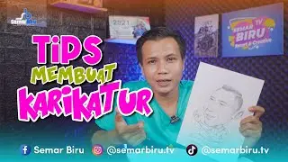 CARA PALING MUDAH MENGGAMBAR KARIKATUR