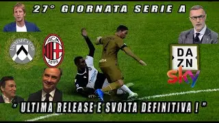 PES 2021 UDINESE VS MILAN 27° giornata 2022-2023 SERIE A