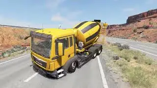 Cars vs 100 Potholes – BeamNG Drive