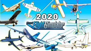 Airplane List In 4K | Microsoft Flight Simulator 2020