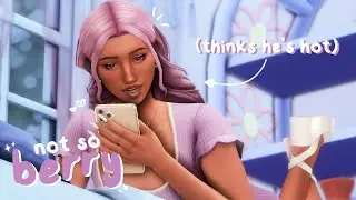 my sim is falling so hard for someone she just met on simda ♡ the sims 4: not so berry - plum gen #1