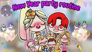 New Year Party Routine in avatar world