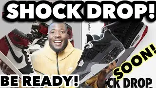 SHOCK DROP SOON! DETAILS! JORDAN 1 BLACK TOE REIMAGINED CONFIRMED! JORDAN 4 FEAR! BE READY!